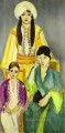 Tríptico Las Tres Hermanas Parte izquierda fauvismo abstracto Henri Matisse